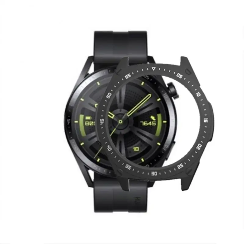 

46mm Protective Cover Drop-proof With Digital Scale Pc Protective Case Single Dual Color Watch Case For Huawei Watch Gt3 Case