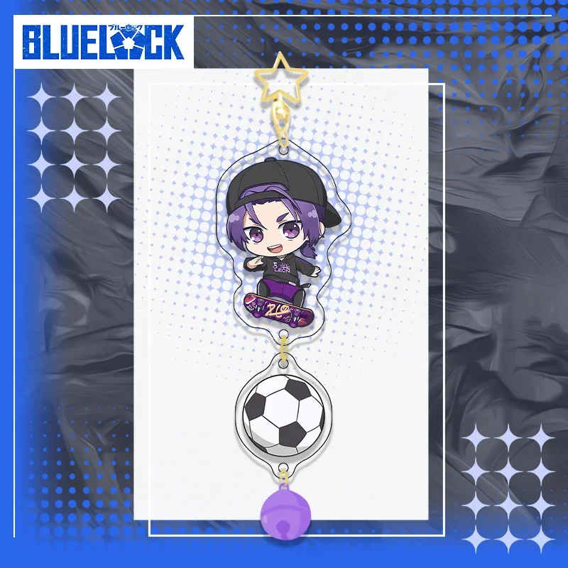 Аниме синий замок Chigiri Hyoma Bachira Meguru косплей брелок аксессуар колокольчик висит