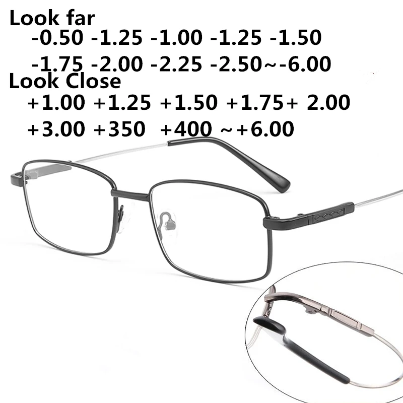 Очки по рецепту для мужчин при близорукости дальнозоркости