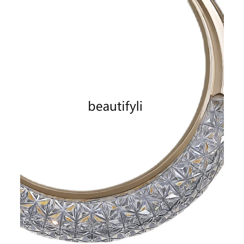 

LBX Light Luxury Bedside Chandelier Bedroom Cozy and Romantic Simple Creative Personality Long Line Single Head Small Droplight