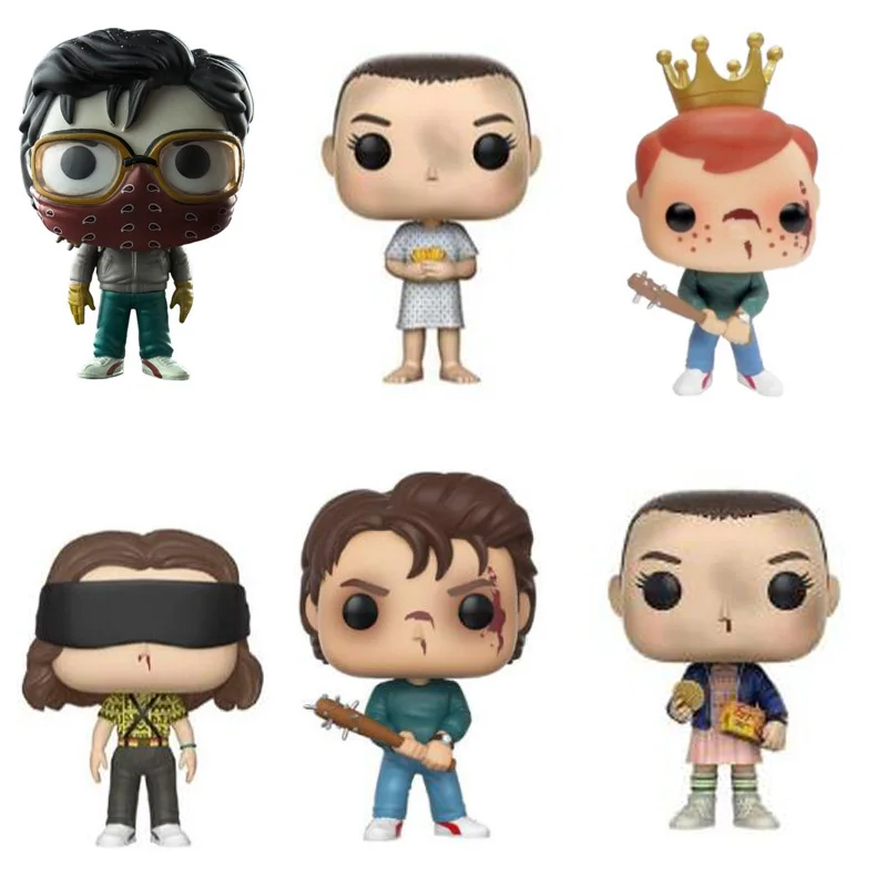 

Stranger Things Character Steve Eleven Dustin TV 10cm Action Figure Model/Keychain Toys Vinyl Dolls for Collection Birthday Gift