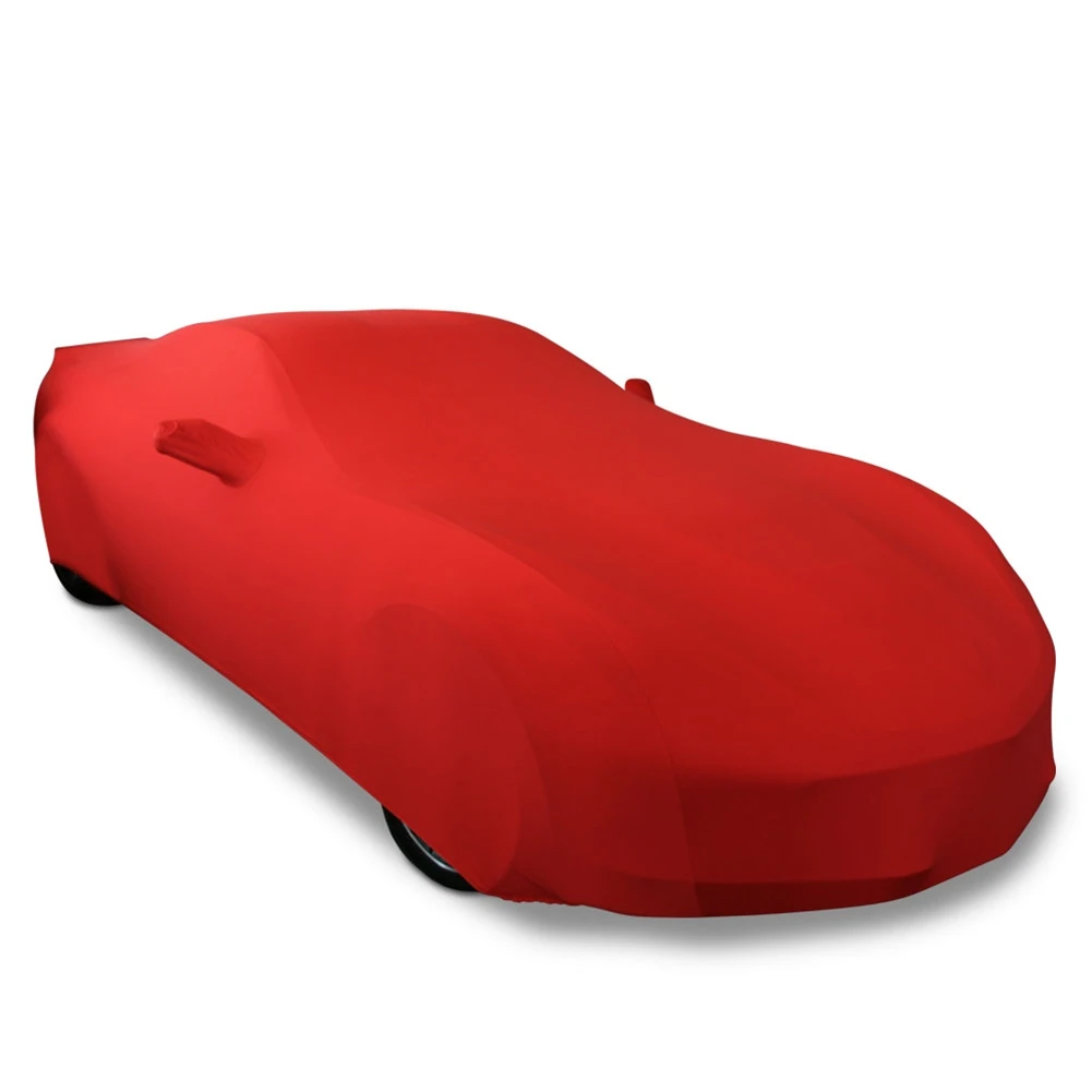 

Sport Car Covering Stretchable Customized Sports Car Elastic Spandex Stretch Car Cover