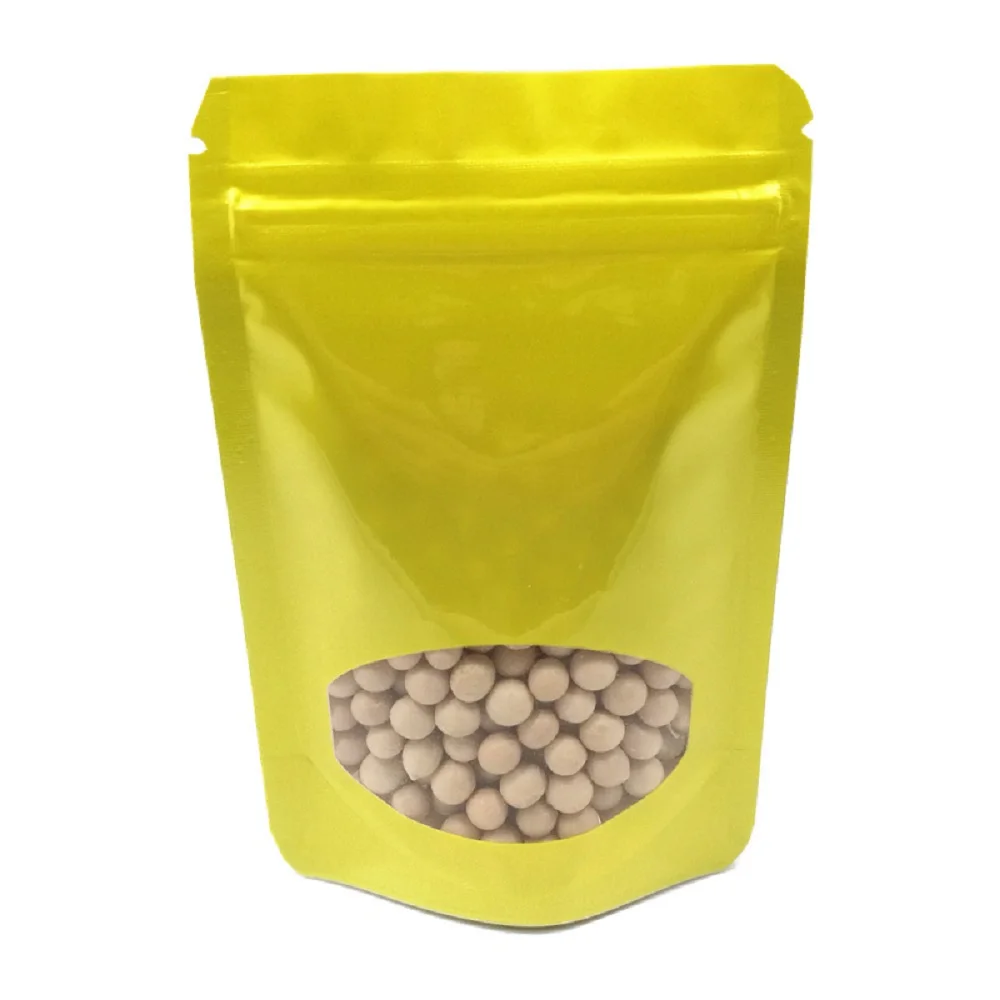 

100 шт./партия, прозрачные пакеты из алюминиевой фольги