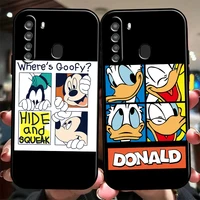 disney mickey mouse cartoon phone case for samsung galaxy a32 4g 5g a51 4g 5g a71 4g 5g a72 4g 5g black funda coque back