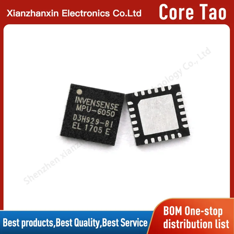 

1~5pcs/lot MPU-6050 MPU6050 QFN24 6 axis gyroscope sensor chip acceleration