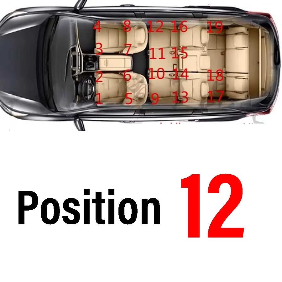 

Wooeight 1 шт., направляющие для сиденья, пряжки, рельсовая декоративная винтовая накладка спереди/секундной/задней части для Toyota Highlander 2015-2020