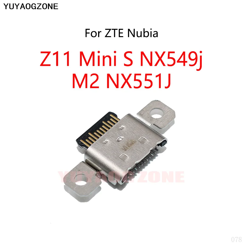 

10PCS/Lot For ZTE Nubia Z11 Mini S NX549j / M2 NX551J Type-C USB Charging Dock Charge Socket Port Jack Plug Connector