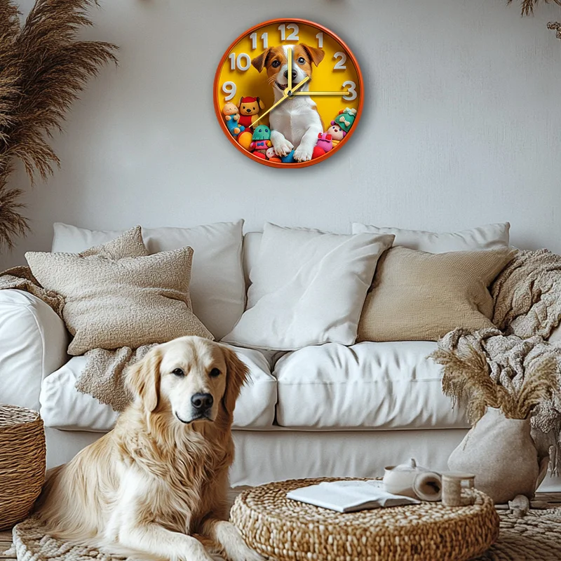 Часы для домашних животных Джек Рассел терьер идеальный подарок любителей собак