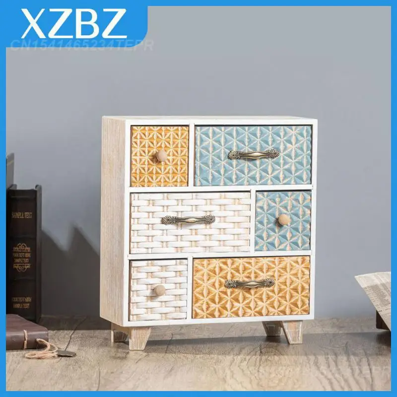 

Прочный ящик для хранения ювелирных изделий в китайском стиле, 1 шт., ящик для хранения, деревянный туалетный ящик, многослойный классический
