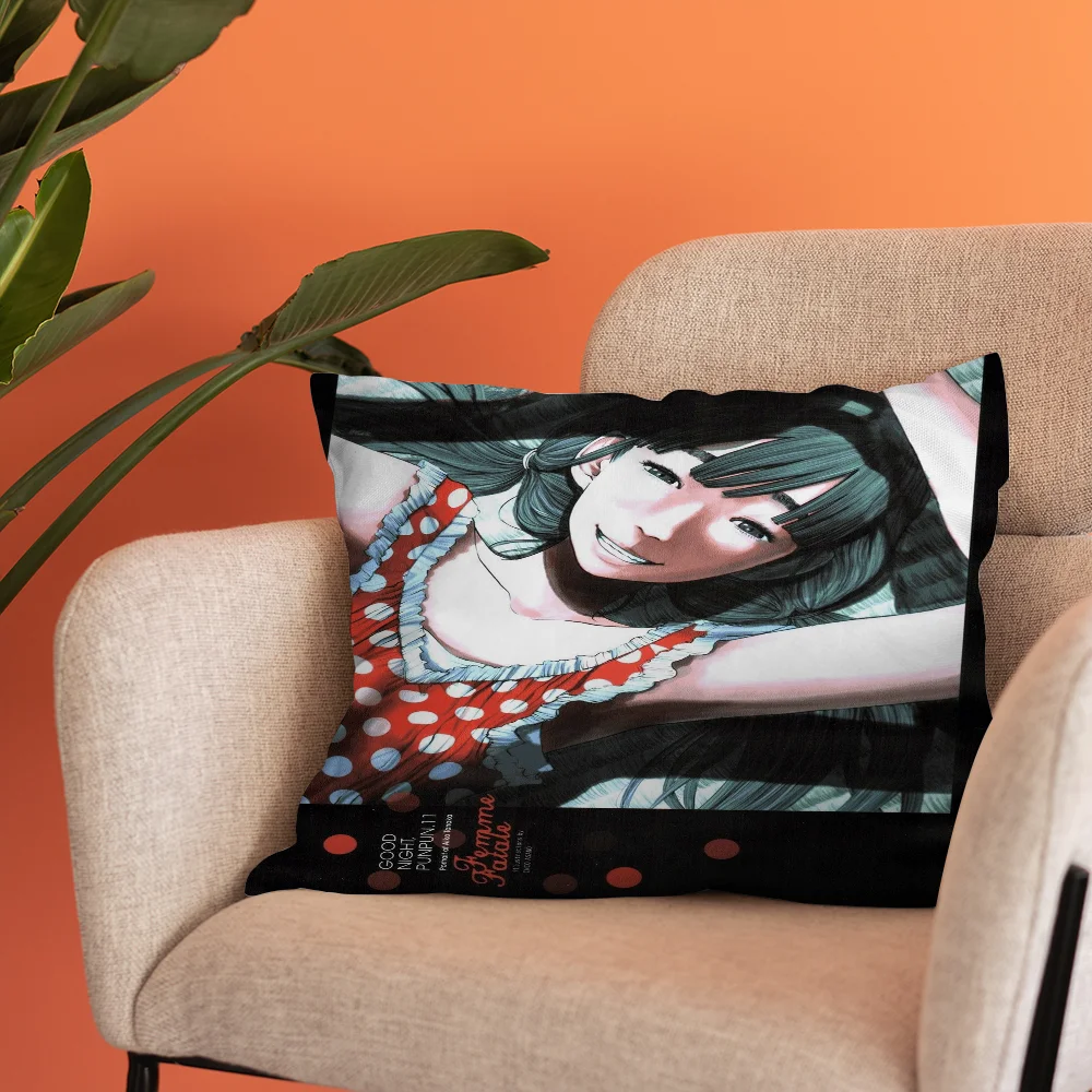 Наволочка Goodnight Punpun Toon подарочная наволочка для спальни домашний диван стул