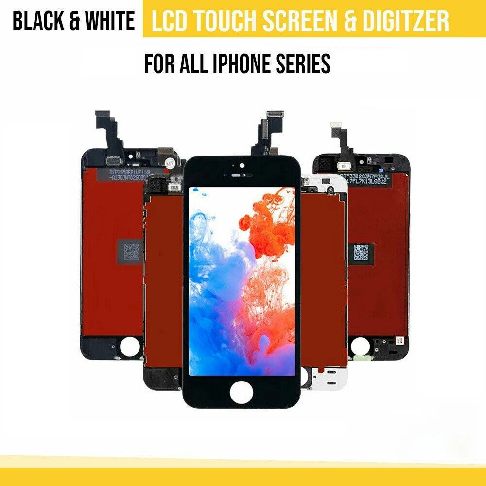 ЖК-экран в сборе для iPhone 5 6 7 8LCD дисплей сенсорный цифровой сменный ЖК-дисплей