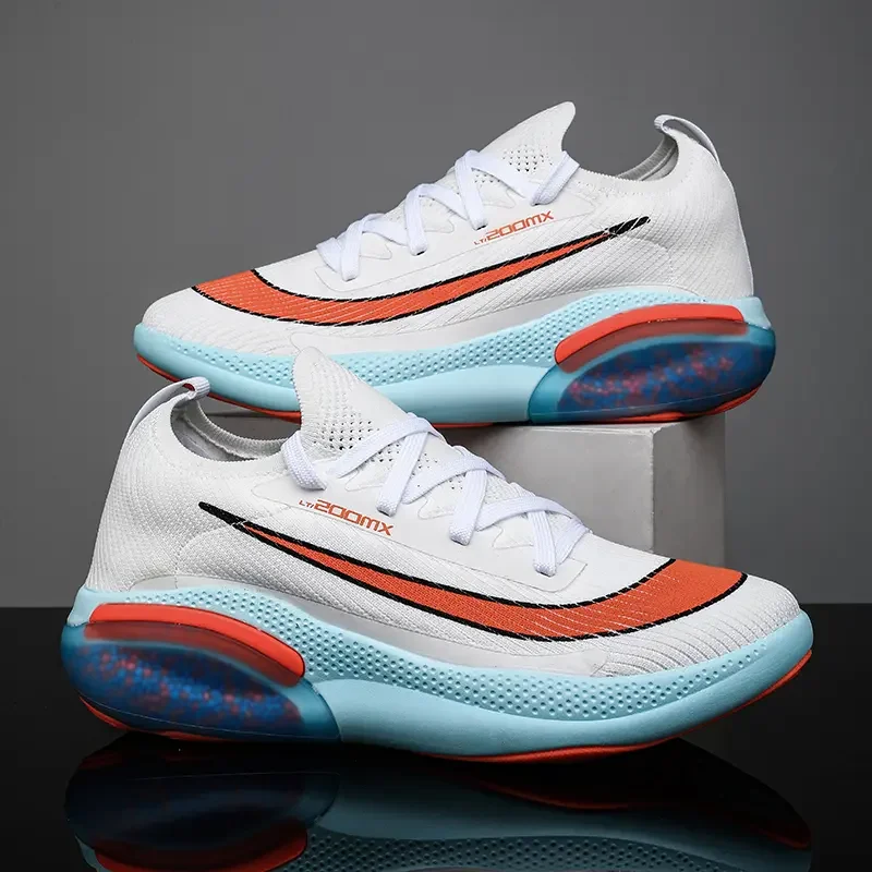 Men Sneakers Male Casual Mens Tenis Luxury Shoes Trainer Race Breathable Running Lightweight Vulcanize Shoes Walking Sneakers