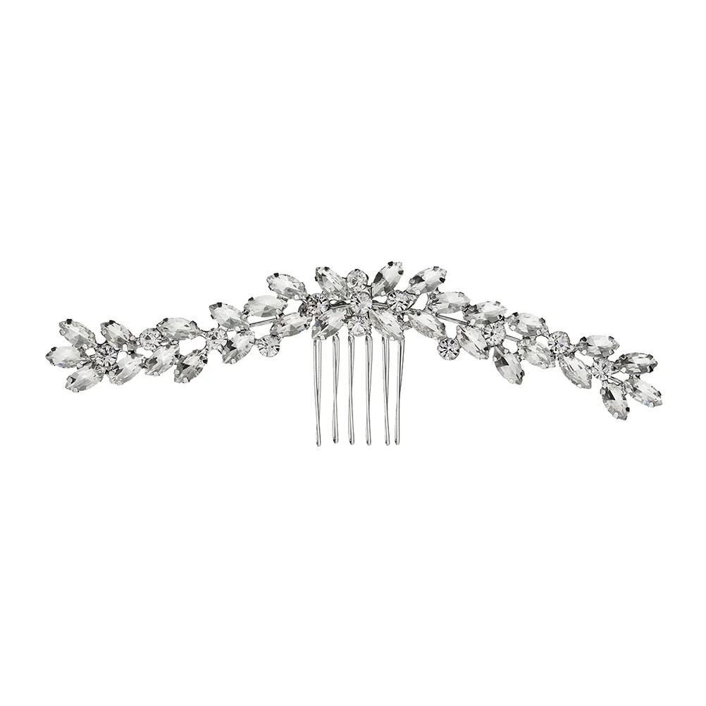 

1pc Rhinestone Hair Comb Stylish Bridal Hair Accessory Wedding Hair Comb