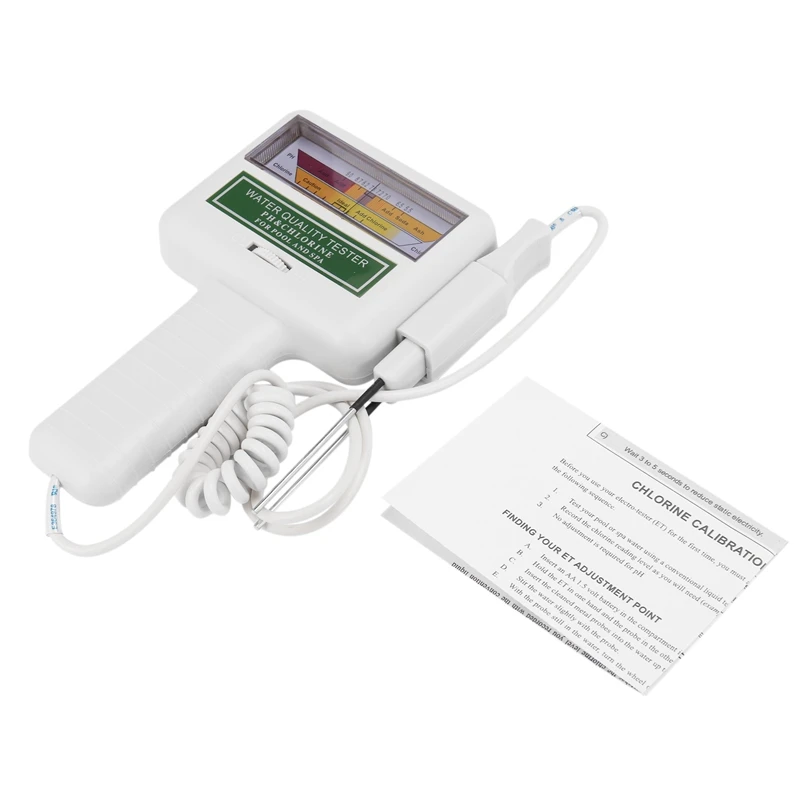 

PC101 Swimming Pool Water Quality Tester PH Value Tester PH Water Quality Tester Portable PH Tester