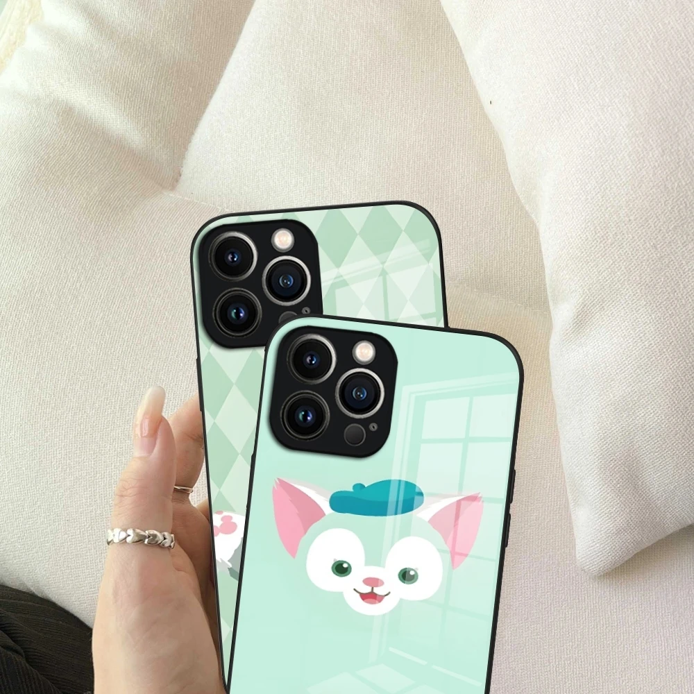 Чехол для телефона Disney G-Gelatoni IPhone 15 Pro Max14 12 11 13 16 X XR XS 8 7 Plus SE задняя крышка из