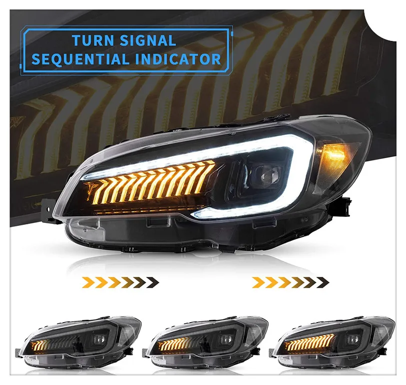 Светодиодные фары проектора совместимые с Subaru WRX/STI 2015-2021 база премиум-класса