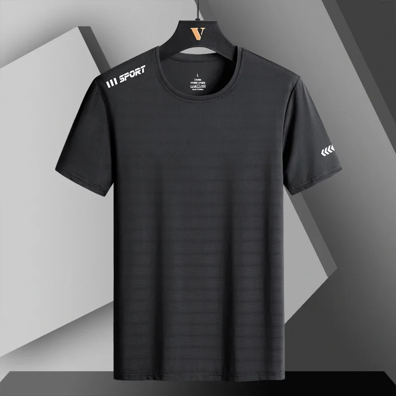 

Футболка мужская быстросохнущая из вискозы, с коротким рукавом