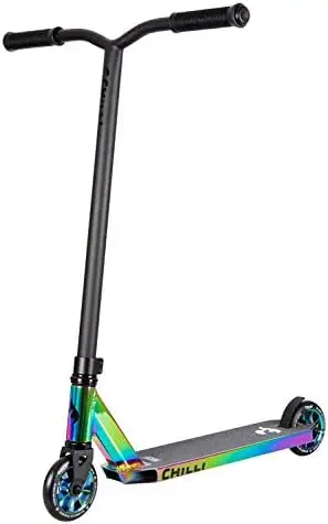 Скутер 118-6 Rocky Neochrome, детский скутер, родительский скутер, профессиональный скутер детский самокат скутер
