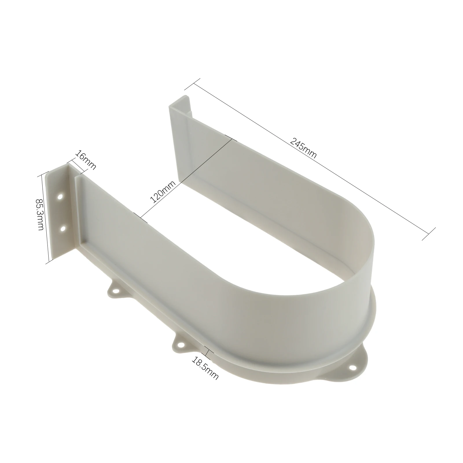 

Пластиковый U-образный ящик для раковины