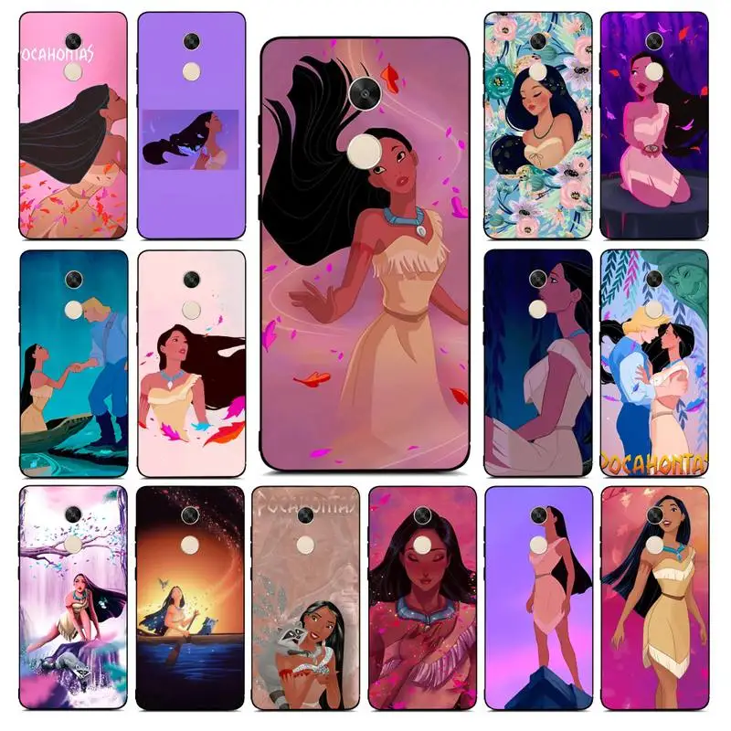 

Disney Pocahontas Phone Case for Redmi Note 8 7 9 4 6 pro max T X 5A 3 10 lite pro