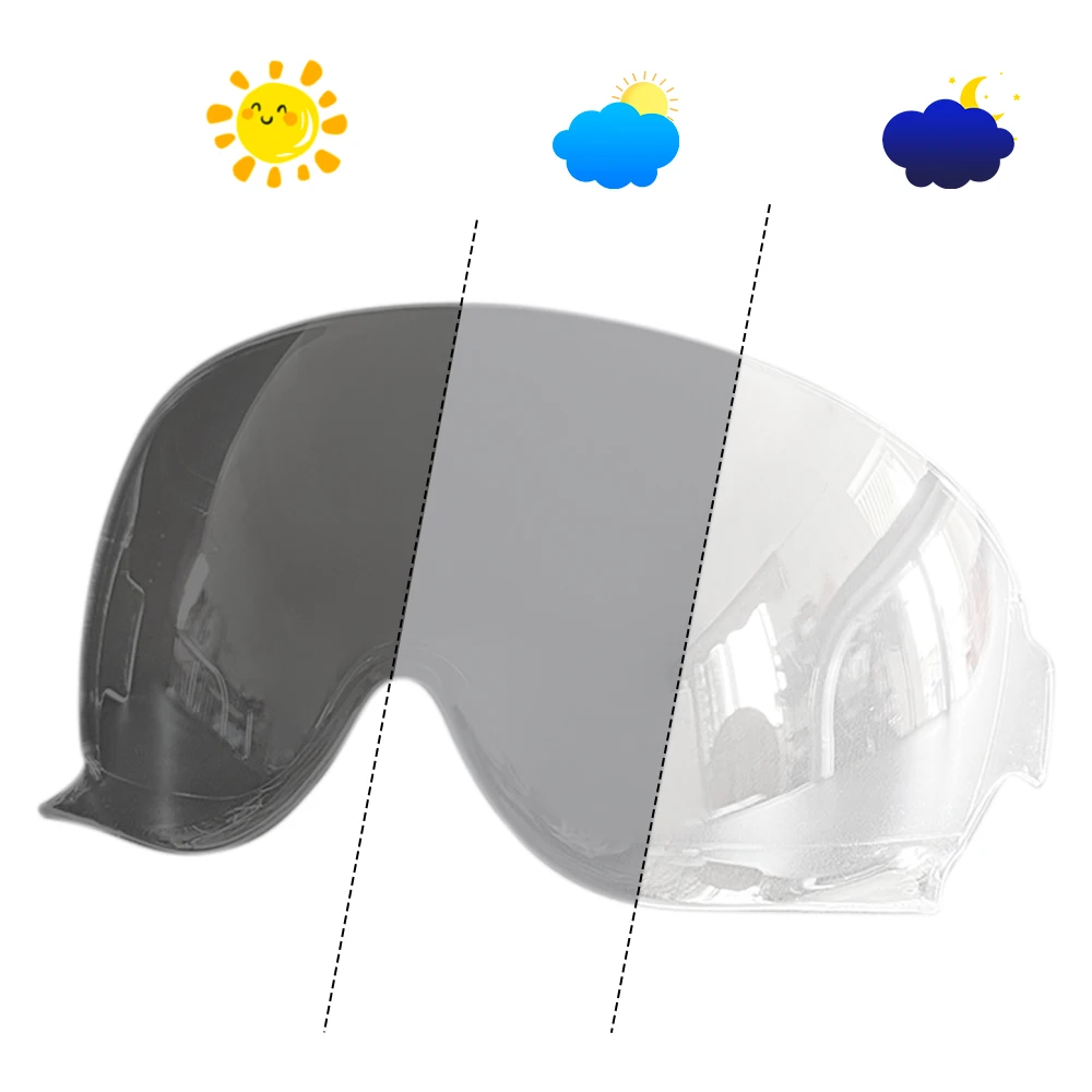 

Фотохромный козырек для шлема для Shoei JO EX-ZERO EX ZERO CJ-3, мотоциклетные шлемы, щиток для линз, стеклянный видоискатель, аксессуары для экрана