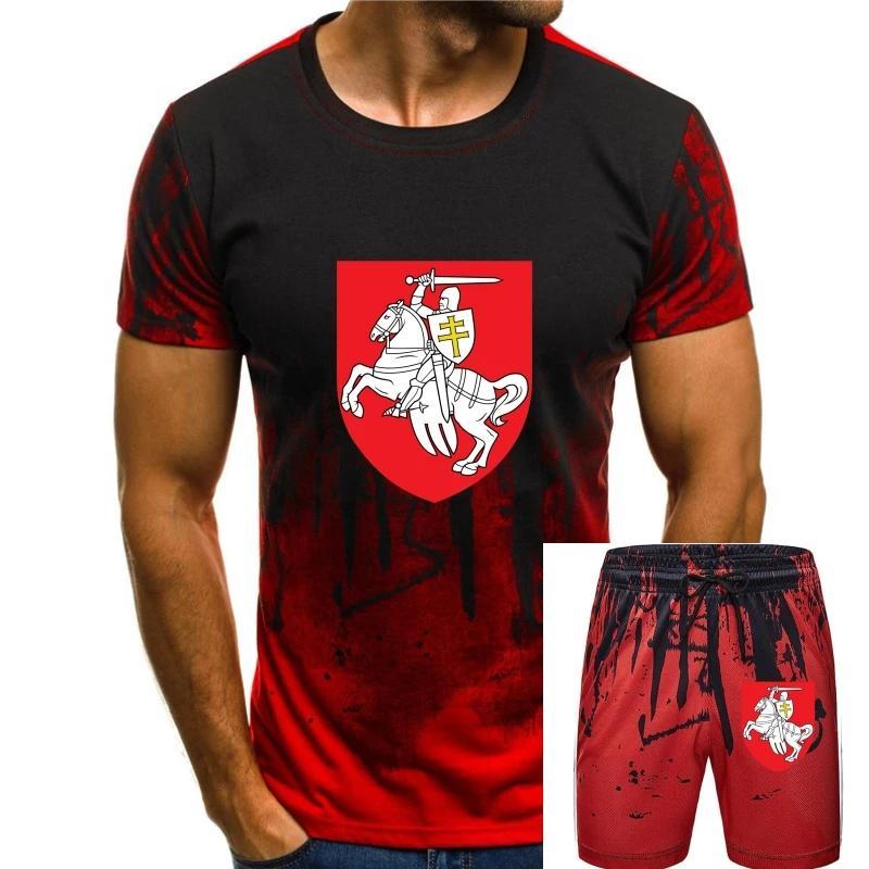 

of Belarus (Belarus) coat of arms 1991 Pursuit men tops man tee-shirt cotton t-shirt men new summer style t shirt tshirt