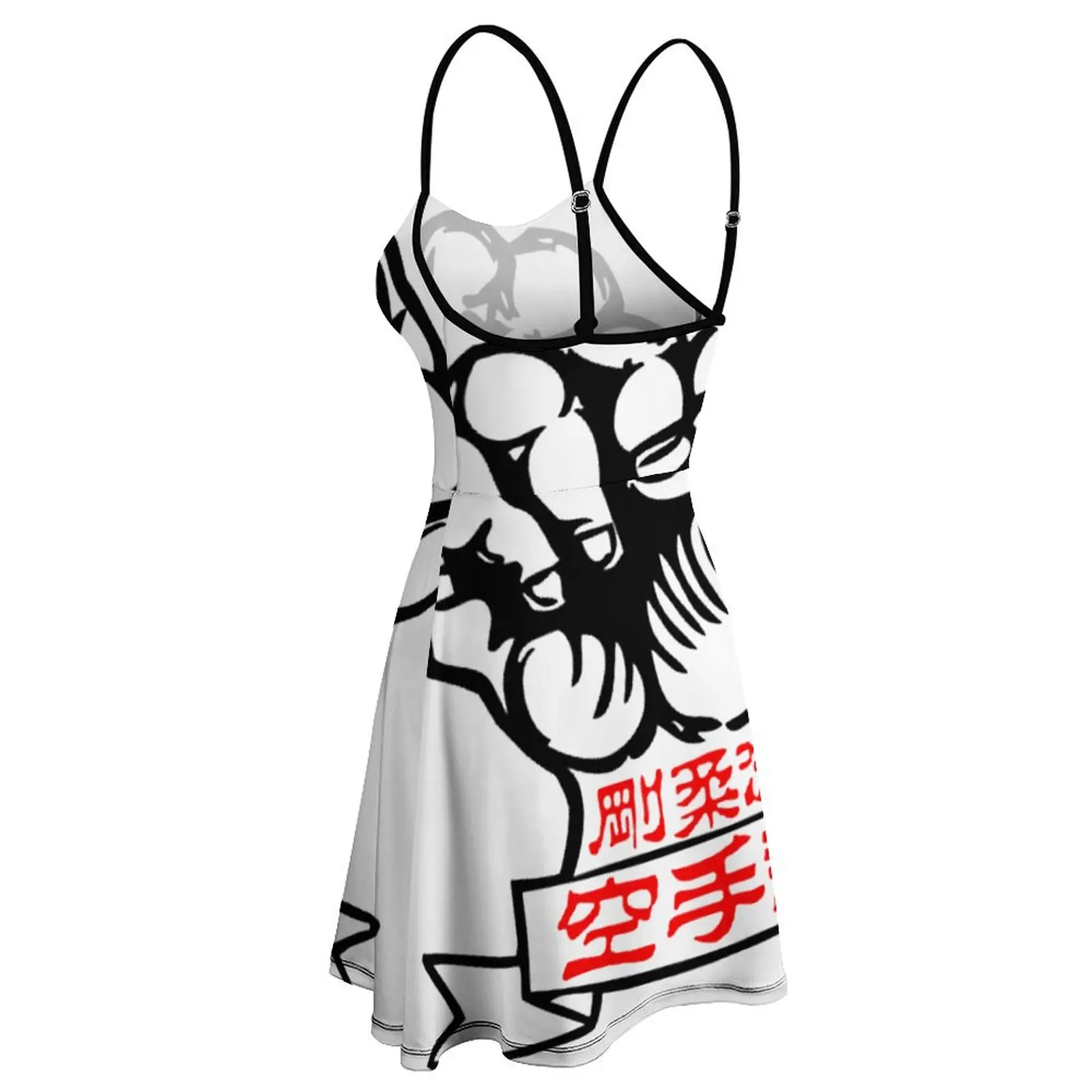 Классическое креативное Сексуальное Женское Платье GoJu Ryu в виде кулака для
