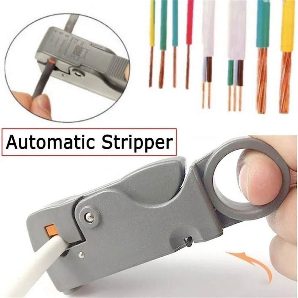 

Automatic Stripping Pliers Multifunctional Wire Stripper Wire Cable Tools Stripping Crimping Tool with Hexagon Wrench