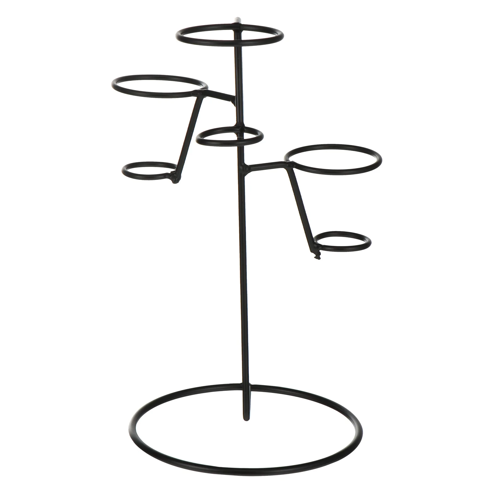 

Cone Holder Stand Rack Display Ice Cream Fries Roll Hand Sushi Waffle French Metal Basket Fry Chips Sweets Savory Snack Serving