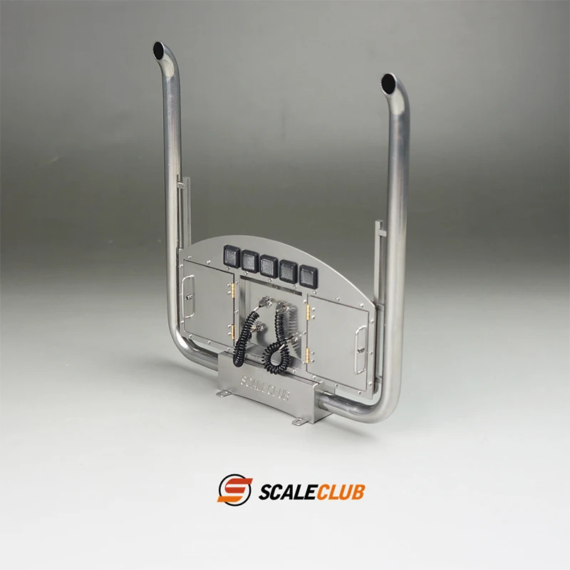 Scaleclub tamiya 1/14 Kabao стиль металлический выхлопной светильник