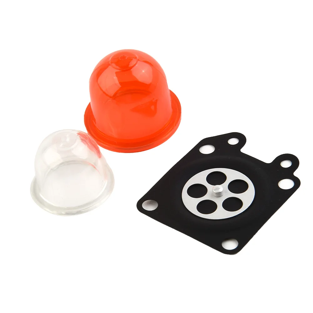 

4pcs/set Hose Seal & Filter Set With Carburetor Membrane And 16mm/19mm Primer Pump Garden Power Tool Brush Cutter Accessories