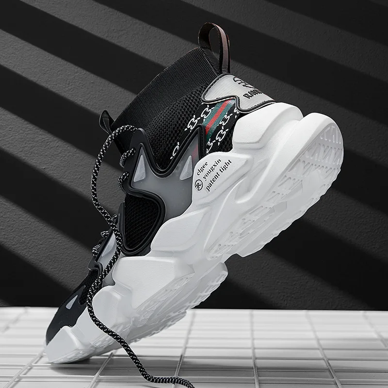 Men Running Shoes Comfortable Footwear Outdoor Jogging Sports and Leisure Trainers Zapatillas White Spring 2022 New Sneakers Men