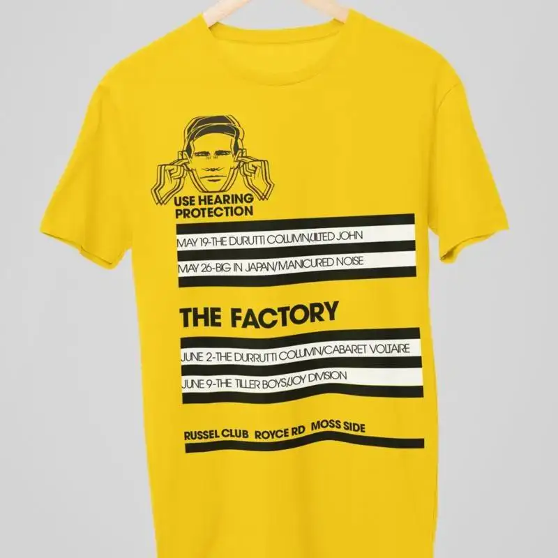 Фото Футболка с принтом Factory Records FAC 01 №1