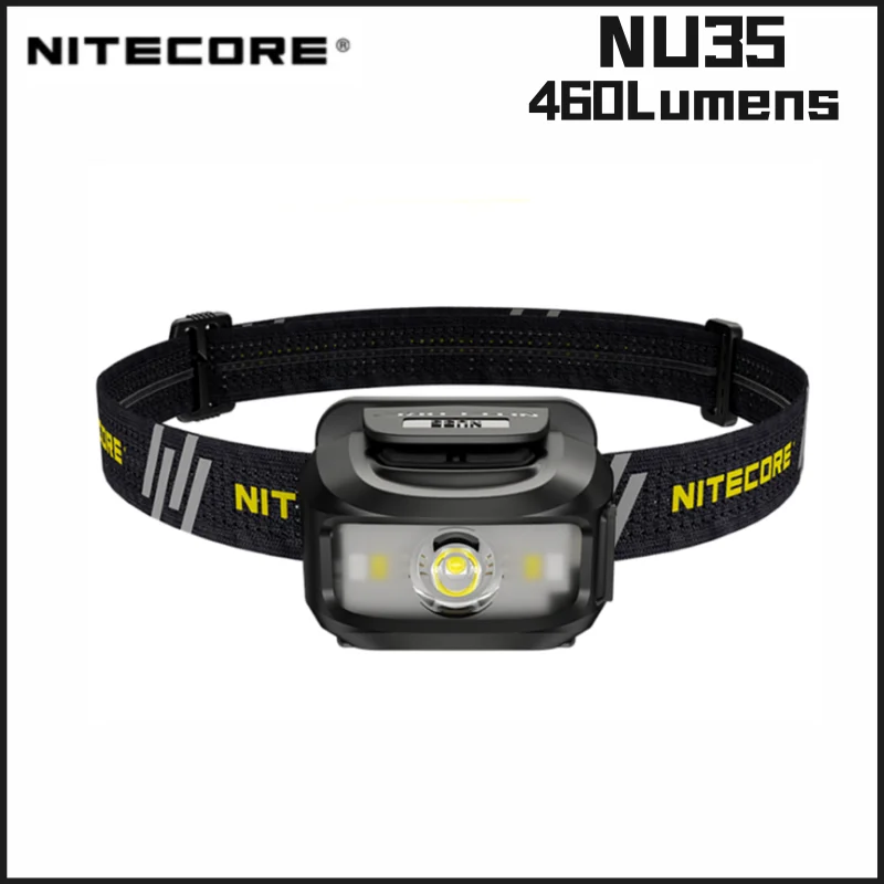 

NITECORE NU35 Dual Power Hybrid Working Headlamp 460 Lumens USB Rechargeable Built-in Battery High-powerful Headlight
