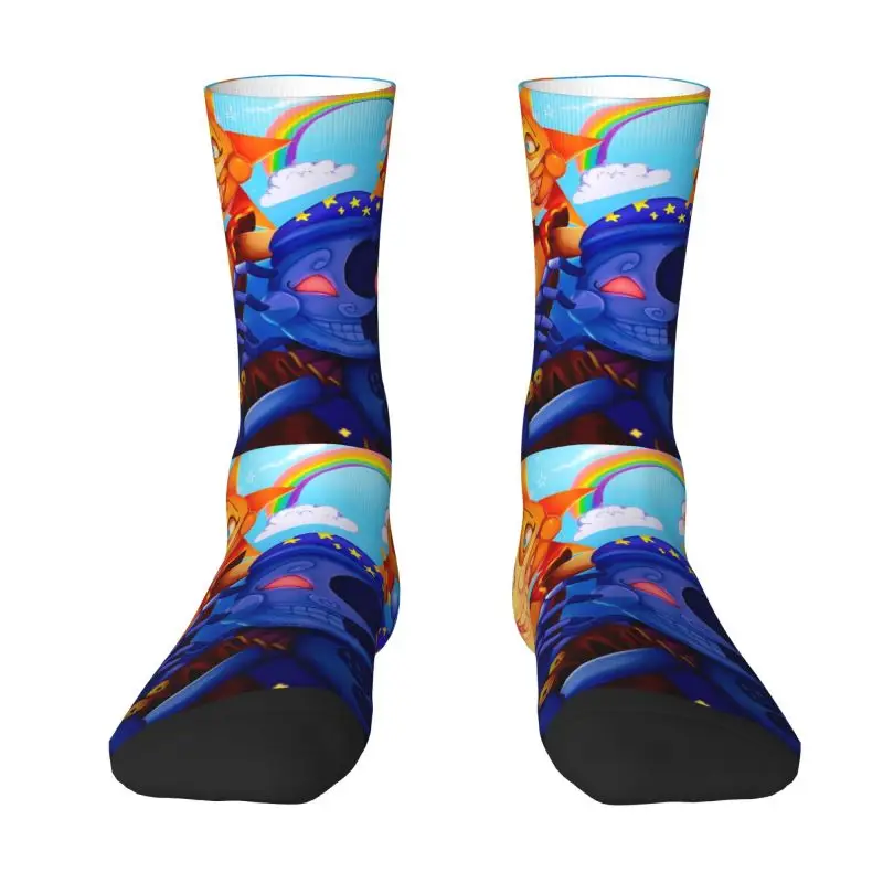 

Kawaii Printing Fnaf Security Breach Socks for Women Men Stretchy Summer Autumn Winter Cartoon Anime Game Movie Crew Socks