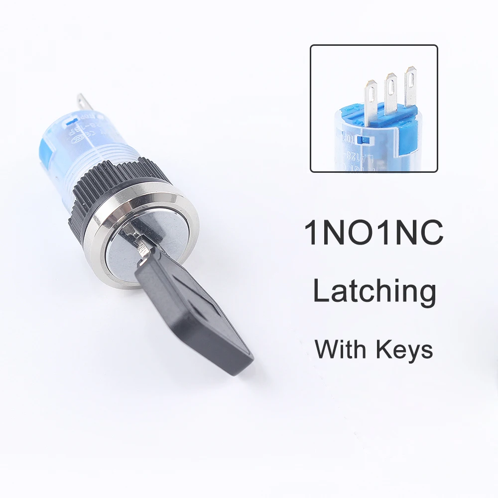 

Водонепроницаемый поворотный переключатель DIANQI 16мм 2 положения