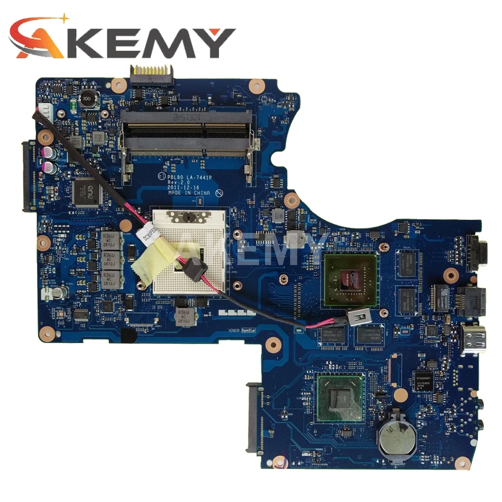 PBL80 LA-7441P REV:2.0 Ноутбук материнская плата для ASUS K93SV K93SM K93S K93 Тестирование оригинальной основной платы GT630M включено.