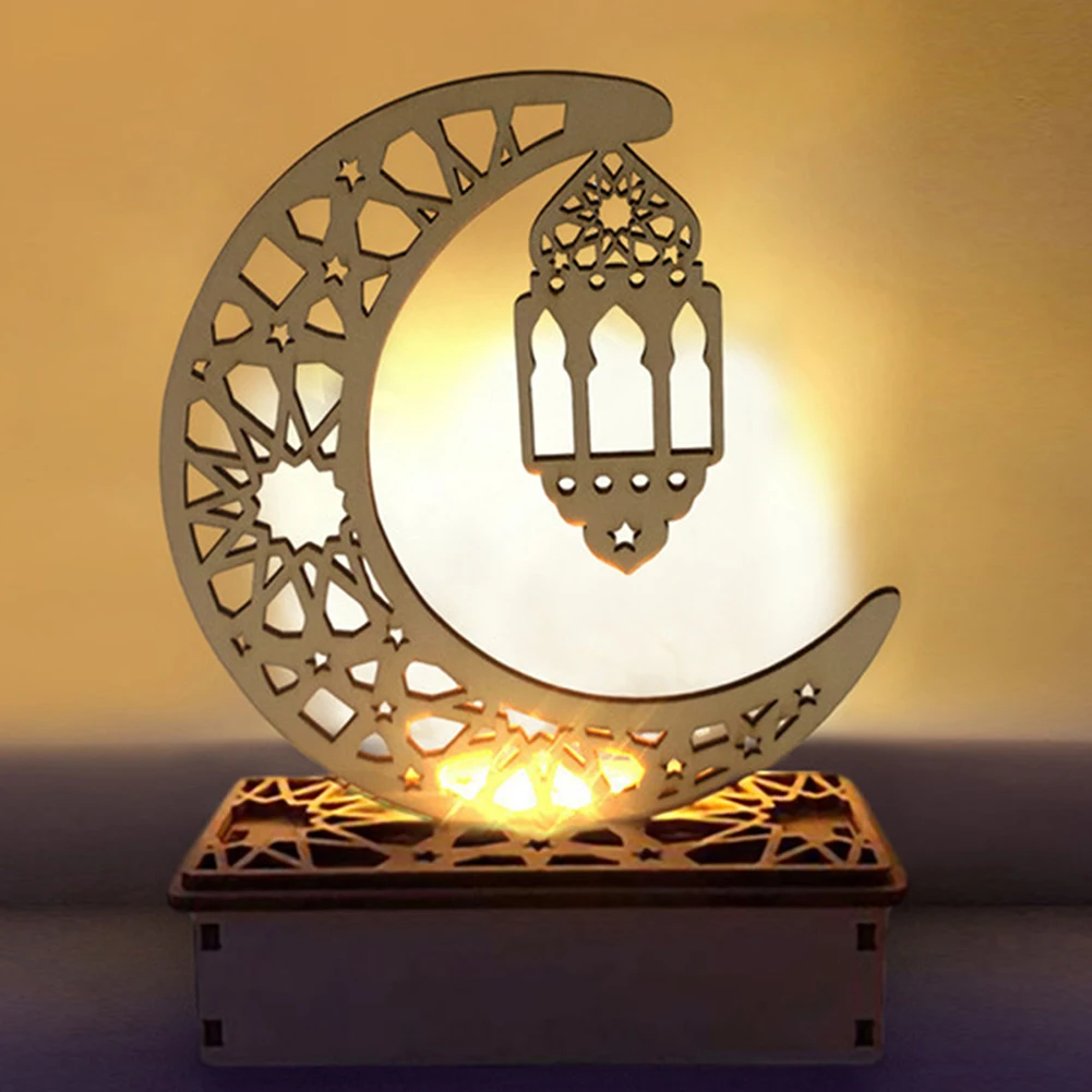 

Рамадан, искусственная ночь, экологичное украшение, дерево, луна, звезда, ночная лампа, энергосберегающая прикроватная настольная лампа для семейных торжеств