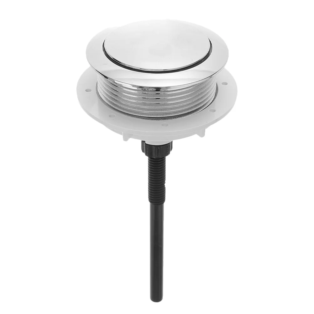 

Button Toilet Flush Push Tank Air Replacement Switch Water Dualuniversal Buttons Accessories Single Flusher Spa Shower Fittings