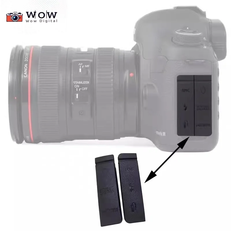 Новая резиновая нижняя крышка USB/HDMI DC INVIDEO OUT для цифровой камеры Canon EOS 5D3 5D Mark III 5DIII