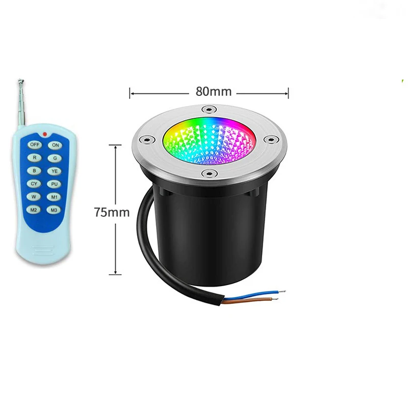 RGB Садовые Подземные Лампы VKJMLED