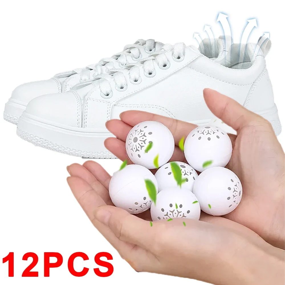 

12/1PCS Deodorizer Freshener Balls For Shoes Multifunction Tea Scent Fresheners Everyday Footwear Care Home Closet Fresh Balls