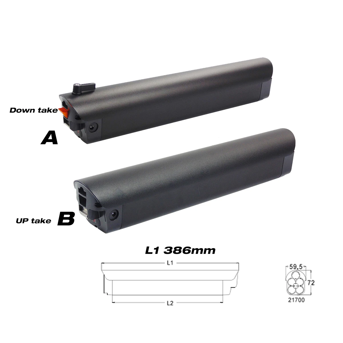 Встроенный аккумулятор 36 В 21700 9 6 Ач 10 для HIMO C30 Aventon Soltera Econic one Comfort Urtopia Ebike 1 S1