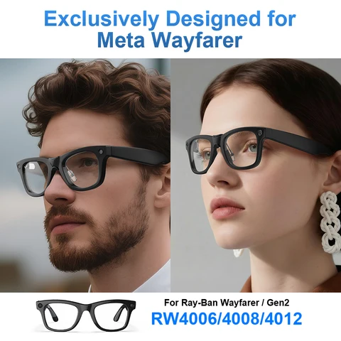 Противоскользящий зажим HiBloks для Ray-Ban Meta Wayfarer