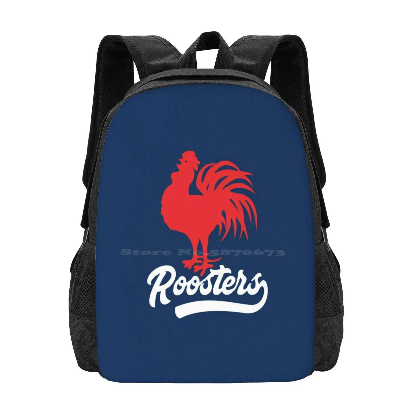 

Sydney Roosters-Red Cockerel White Roosters With Tail On Rooster Blue! Hot Sale Backpack Fashion Bags Eaststowin Easts To Win