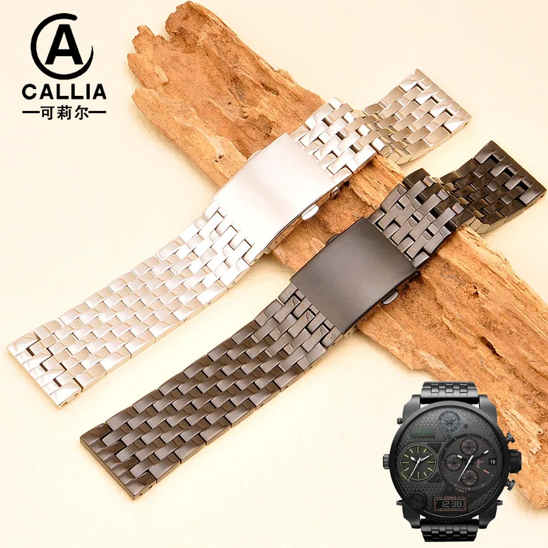 

Часы Diesel, модель Семь пятниц, с DZ4318, 4323, 7305, универсальные часы большого размера, аксессуары 22, 24, 26, 30, 28 мм