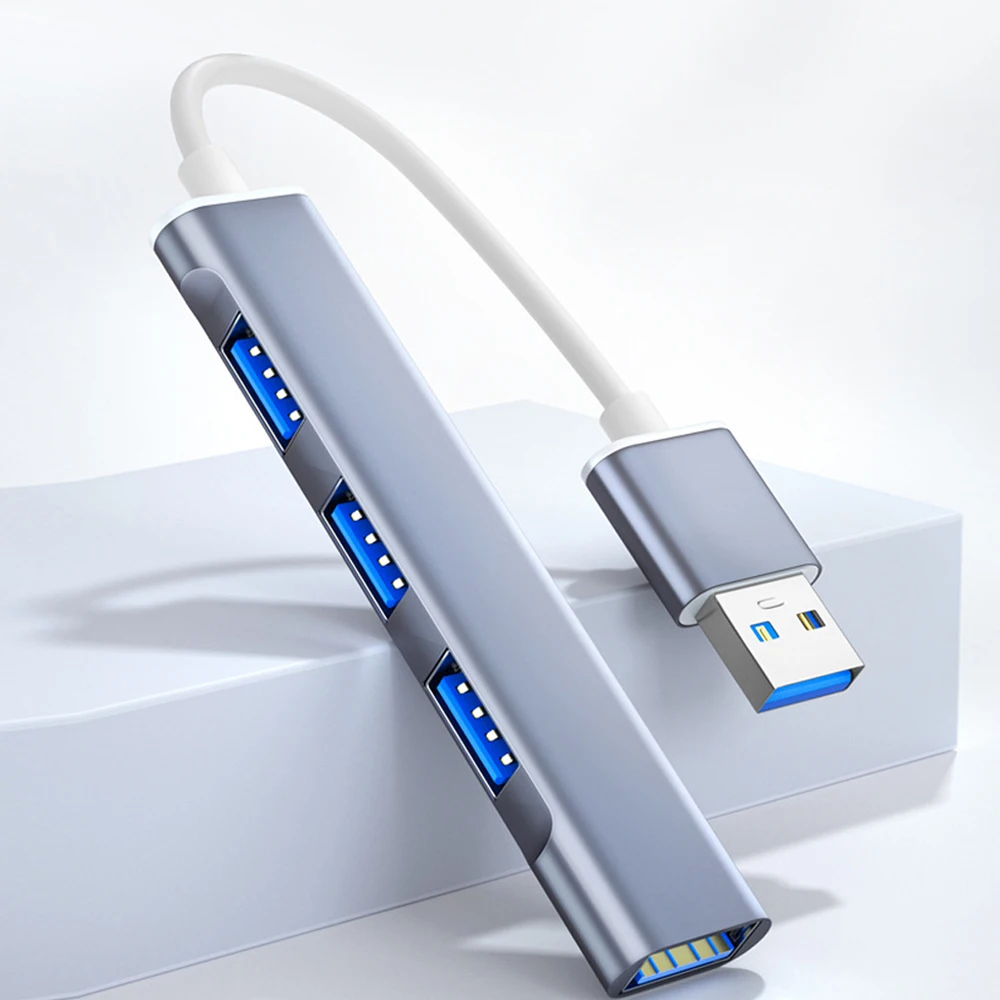 4 порта USB C Hub Type на 3 0 конвертер концентратор Кабель-адаптер для Mac-book Pro iMac ПК