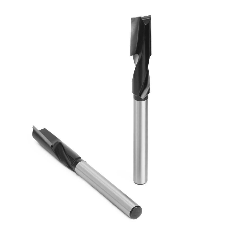 

Woodworking Router Bit 12mm 12.7mm Shank Lengthened Cleaning Bottom Router Bit Spiral Milling Cutter 160mm Length Drill Bit