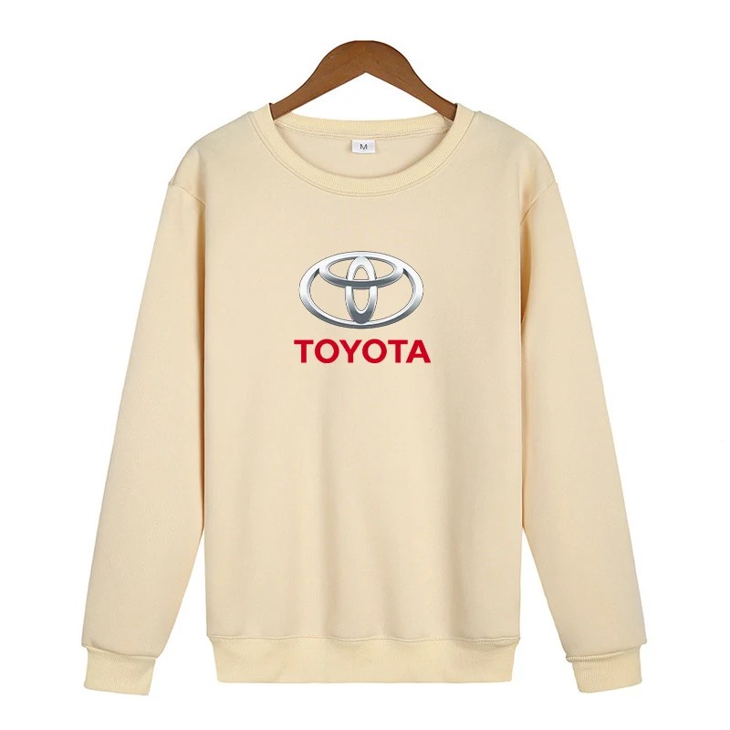 

Toyota LOGO 2022 Spring New Color Hot Sale Men's Round Neck Sweater Casual Fashion Couple Tops Men's Trend Tops