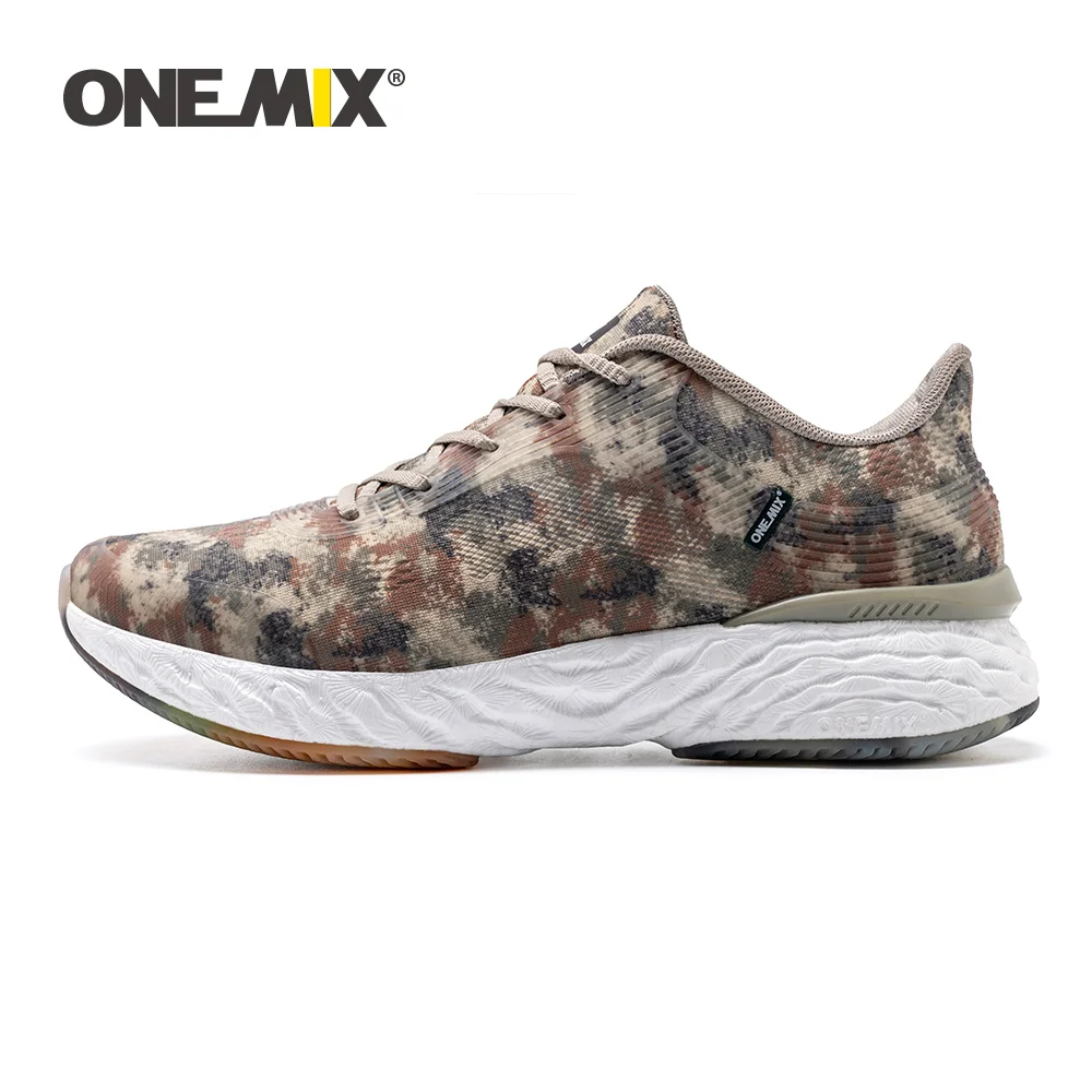 ONEMIX Summer Breathable Mesh Running Shoes for Men Walking Sneakers Women Slip On Outdoor Sport Casual Couples Gym Mens Shoes